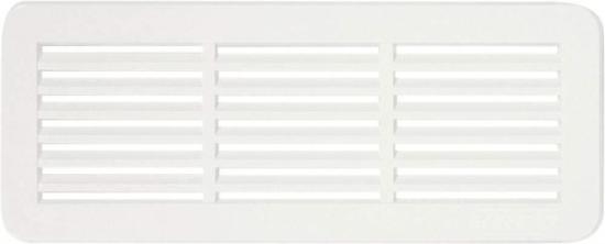 Prekės „Grotelės ventiliacinės durims plastikinės VM15060 150 x 60 mm Haco“ paveikslėlis