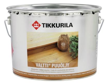 Prekės „Aliejus medienai Valtti Puuolji EC Tikkurila bespalvis 9 l“ paveikslėlis