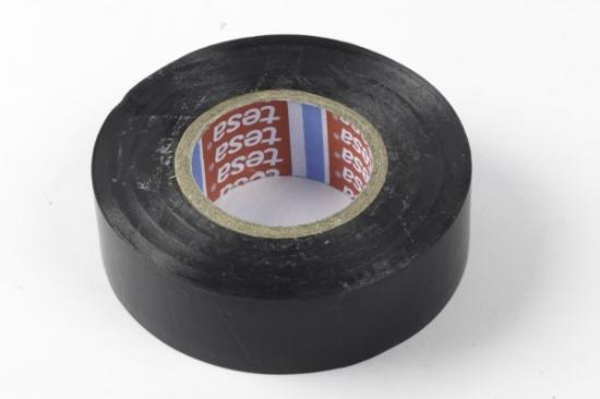 Prekės „Juosta izoliacinė juoda 20 m x 19 mm Tesa“ paveikslėlis