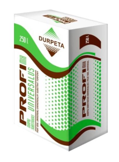 Prekės „PROFI universalus durpių substratas 250 l įvairių daržovių ir gėlių auginimui DURPETA“ paveikslėlis