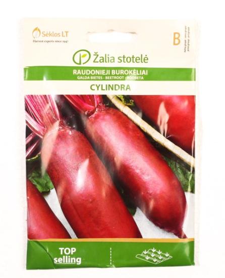 Prekės „Sėklos raudoni burokėliai Cylindra  “ paveikslėlis