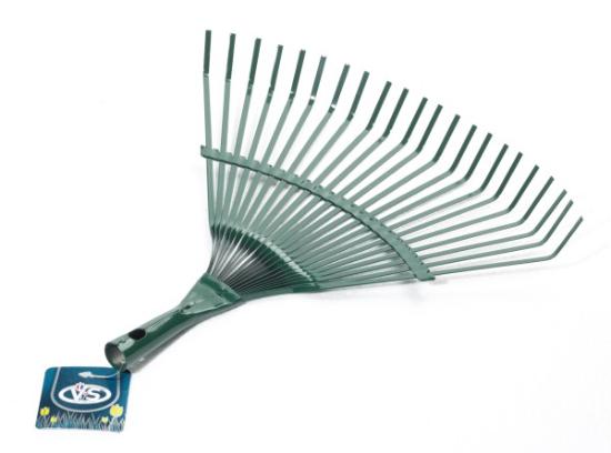 Prekės „Grėblys vėduoklinis metalinis strypinis 400 mm be koto“ paveikslėlis