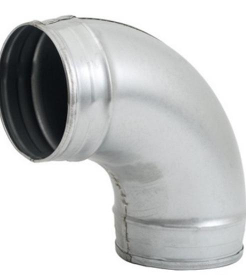 Prekės „Alkūnė ortakio be tarpinės BF90-125 Ø 125 mm Europlast“ paveikslėlis