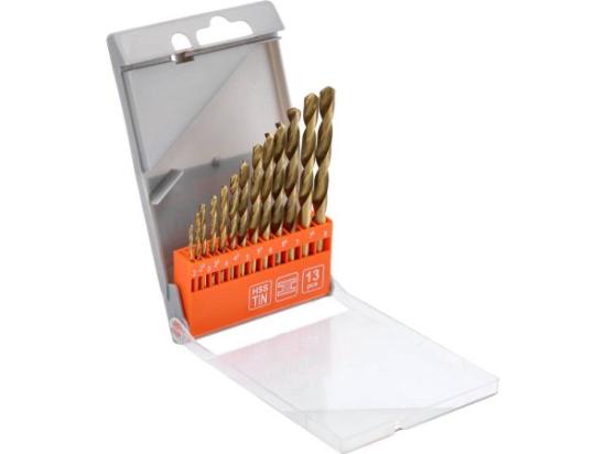 Prekės „Grąžtų rinkinys metalui 2 - 8 mm 13 dalių titan Sthor“ paveikslėlis
