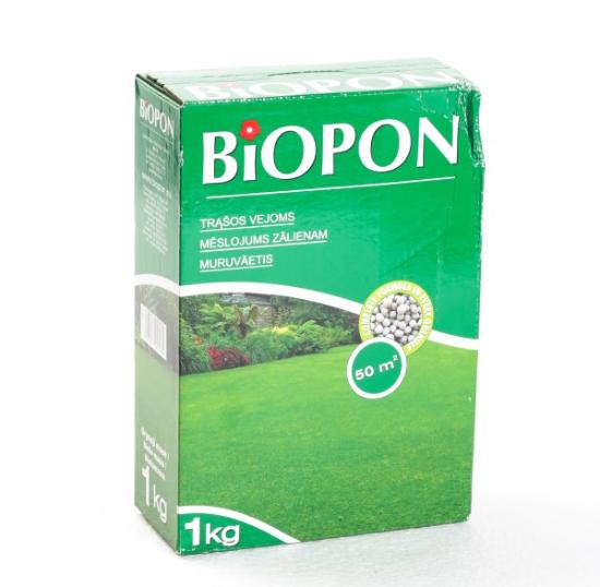 Prekės „Granulės vejoms  Biopon 1 kg“ paveikslėlis
