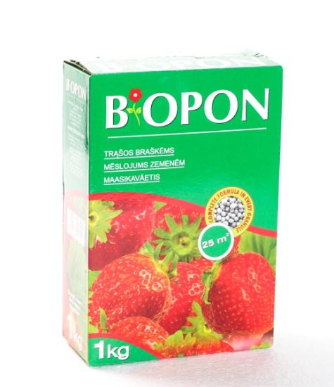Prekės „Granulės braškėms, žemuogėms Biopon 1 kg“ paveikslėlis