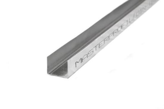 Prekės „Profilis horizontalus UW 50 x 40 x 3000mm 0,5mm“ paveikslėlis