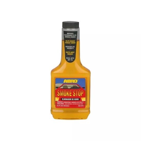 Prekės „Variklio alyvos priedas automobiliui Smoke stop 354 ml ABRO“ paveikslėlis