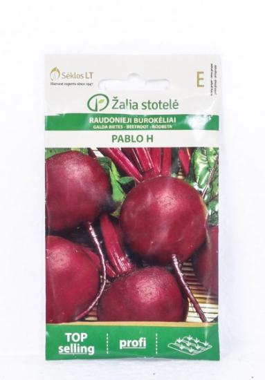 Prekės „Raudonųjų burokėlių sėklos PABLO H 3G1  “ paveikslėlis