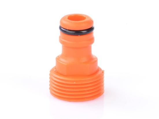Prekės „Jungtis laistymo žarnai 3/4 " su išoriniu sriegiu plastmasinis R1115 VERTAS“ paveikslėlis