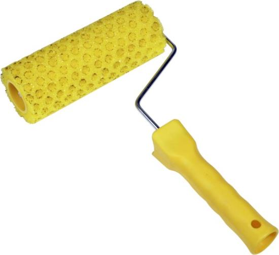 Prekės „Struktūrinis volelis labai stambus geltonas 18 cm“ paveikslėlis
