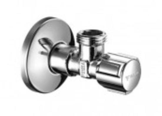 Prekės „Ventilis rutulinis kampinis 1/2" x 3/4" nikeliuotas Rubineta“ paveikslėlis