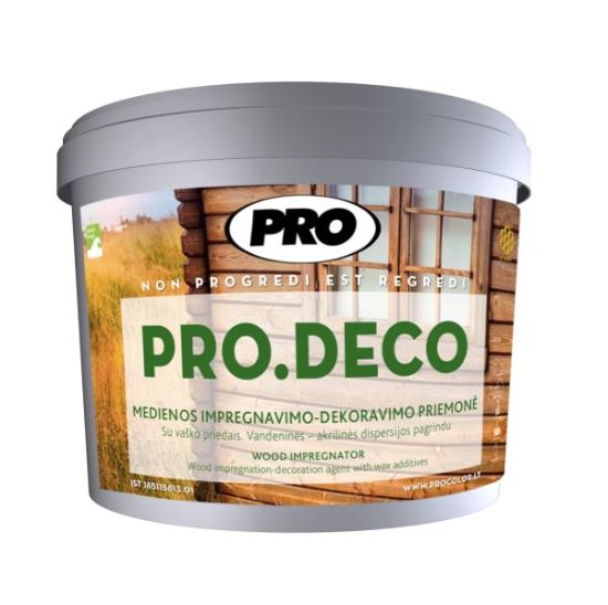 Prekės „Impregnantas medžio PRO DECO besp.5L“ paveikslėlis