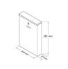 Prekės „Dėžutė pašto PD955 juoda 355x240x50 mm“ paveikslėlis
