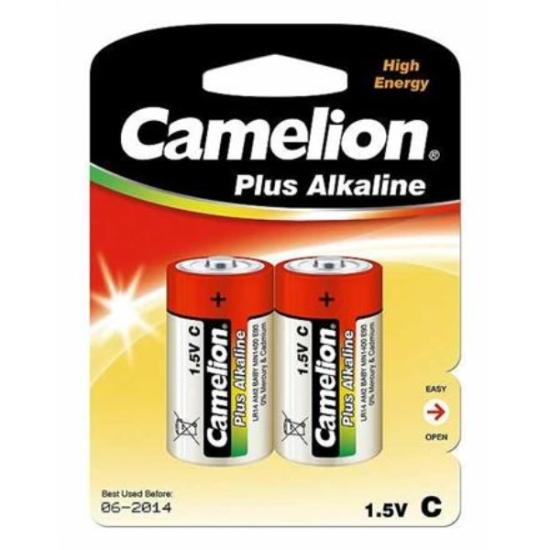 Prekės „Elementai Camelion Alkaline LR14-BP2 C, 2 vnt.“ paveikslėlis