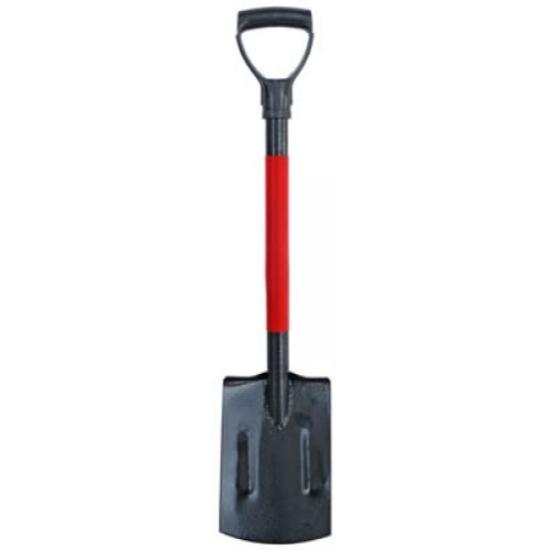 Prekės „Kastuvas turistinis 160 x 240 mm su metaliniu kotu 50 cm“ paveikslėlis