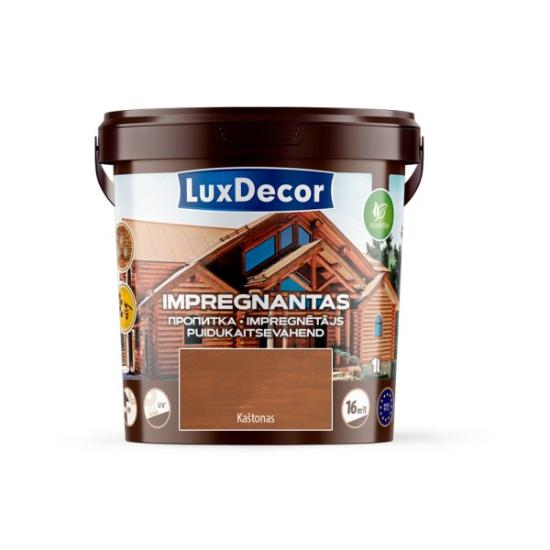 Prekės „Impregnantas medienai PRIMACOL LuxDecor 1 l kaštonas“ paveikslėlis
