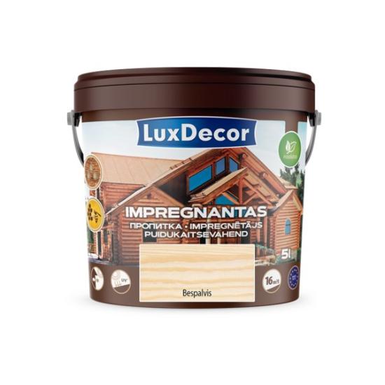 Prekės „Impregnantas medienai PRIMACOL LuxDecor 5 l bespalvis“ paveikslėlis