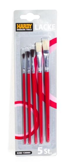 Prekės „Teptukų Hardy Tools rinkinys 5 vnt (0280-130005)“ paveikslėlis