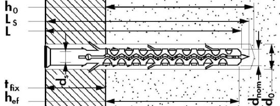 Prekės „Kaištis nailoninis prailg.MB 10x80 Mungo“ paveikslėlis