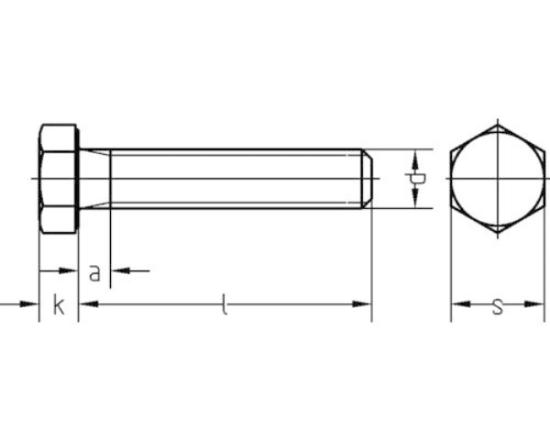 Prekės „Varžtai M14x40 c. DIN-933“ paveikslėlis