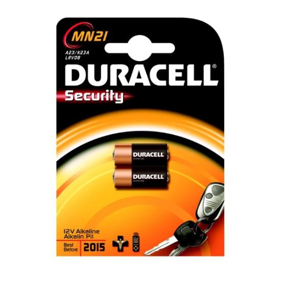Prekės „Elementai Duracell A23, 12 V  MN21, 2 vnt.“ paveikslėlis