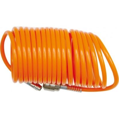 Prekės „Žarna spiralinė su antgaliais 15 m  5 x 8 mm Vorel“ paveikslėlis