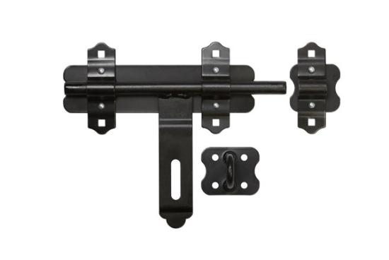Prekės „Skląstis vartams 240 mm juodas Fortem“ paveikslėlis