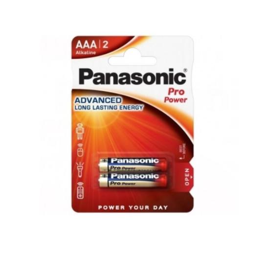 Prekės „Elementai PANASONIC PRO Power AAA, 2 vnt.“ paveikslėlis