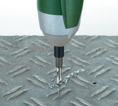 Prekės „Grąžtas metalui HSS 4 x 53 mm Hex Wolfcraft“ paveikslėlis