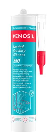 Prekės „Penosil Neutral Sanitary Silicone 350c neutralus silikonas bespalvis, 280 ml“ paveikslėlis