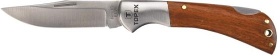 Prekės „Peilis kišeninis 80 mm Topex“ paveikslėlis
