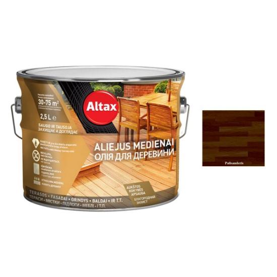 Prekės „Aliejus medienai ALTAX Altaxin 2,5 l angliškas palisanderis“ paveikslėlis