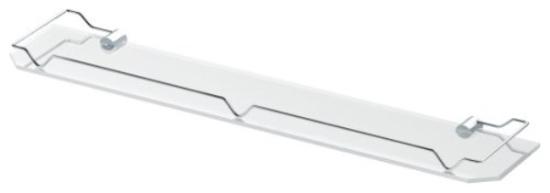 Prekės „Vonios lentyna stiklinė su rėmeliu 60 cm Sanibella502/60CC“ paveikslėlis