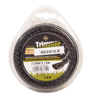 Prekės „Valas trimeriui suktas 2mm x 15 m Twistop“ paveikslėlis