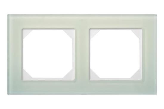 Prekės „Rėmelis 2 vietų 6 mm K14-245-02 Epsilon Natural glass natūralus matinis stiklas Liregus“ paveikslėlis