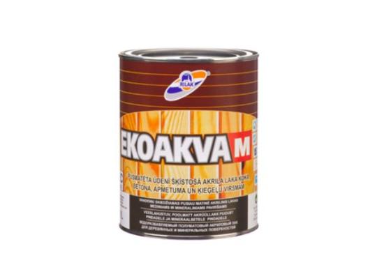 Prekės „Lakas akrilinis EKOAKVA-M  0,9 l“ paveikslėlis