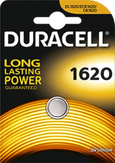 Prekės „Elementai Duracell CR1620 3V“ paveikslėlis