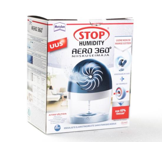 Prekės „Drėgmės rinktuvas 450 g Metylan Stop Humid Aero 360°“ paveikslėlis