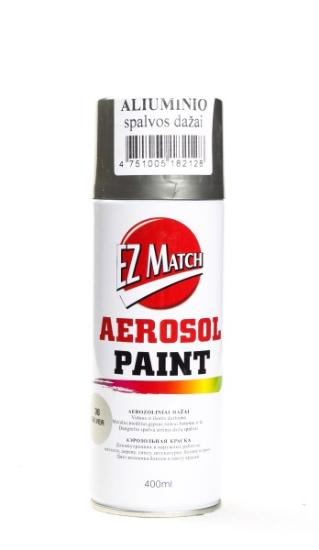 Prekės „Dažai aerozoliniai universalūs EZ 400 ml aliuminio spalva“ paveikslėlis