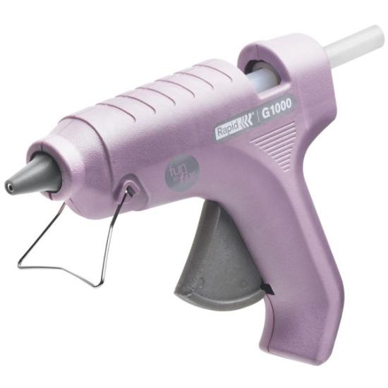 Prekės „Pistoletas karštiems klijams G1000 60W Ø 12 mm Rapid 23373100“ paveikslėlis