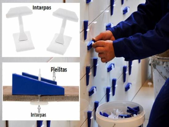 Prekės „Intarpas plytelėms 1,5 mm Easytiler“ paveikslėlis