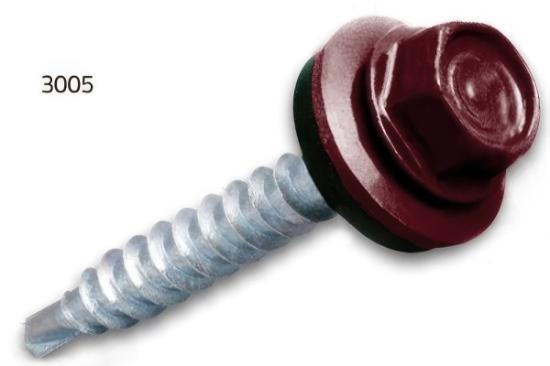 Prekės „Savisriegiai į medį 4,8x28 mm RAL 3005 KKRJP“ paveikslėlis