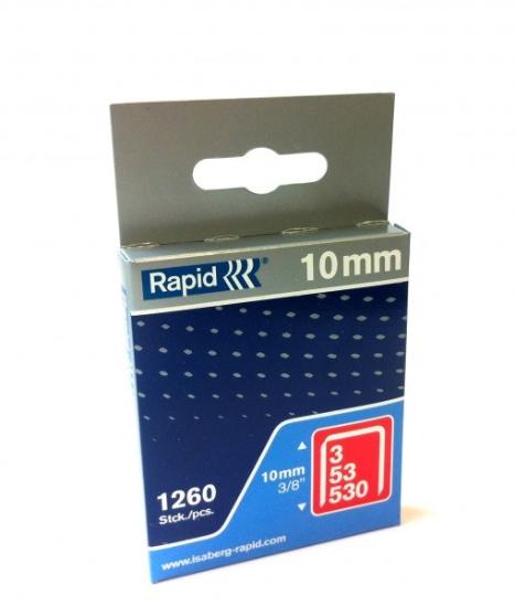 Prekės „Segtukai metaliniai tvirtinimo elementai 14 mm M53 Rapid 1260 vnt“ paveikslėlis