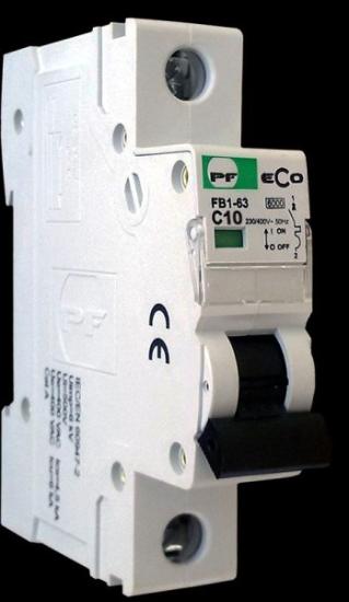 Prekės „Išjungėjas automatinis FB1-63 1P C10A ECO“ paveikslėlis