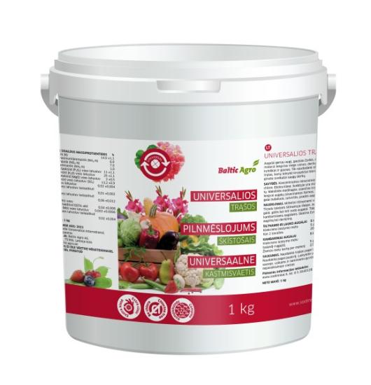 Prekės „Trąšos gėlėms ir daržovėms 1 kg“ paveikslėlis