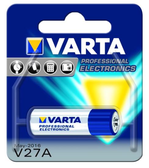 Prekės „Elementai VARTA A27 12V, 1 vnt.“ paveikslėlis