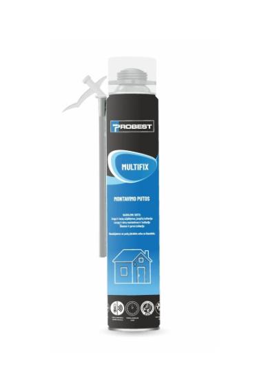 Prekės „Montavimo putos PROBEST MULTIFIX, 750 ml“ paveikslėlis