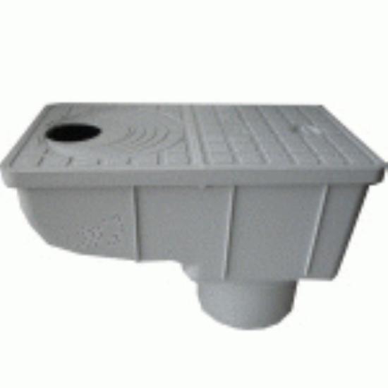 Prekės „Universalus plastikinis trapas lietaus vandeniui, Ø 90/100/110/120 mm, rudas“ paveikslėlis