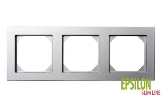 Prekės „Rėmelis 3 vietų K14-145-03 Epsilon metalic spalvos SlimLine Liregus“ paveikslėlis